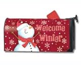 Magnet Works, Ltd. Red Snowman Mailwrap