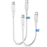 ライトニングケーブル USB-C 純正【PSE/MFi認証】iphone充電ケーブル 20W対応 タイプC 【2本セット 1m】 充電ケーブル急速充電&同期 ナイロン編み ライトニング 充電ケーブル 超高耐久 type-c to Lightningケーブル usb c ケーブル タイプc ライトニングデータiPhone 14/13/12 Pro Max/11/X/MacBookなど各種対応