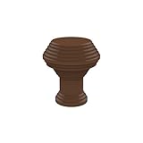 Allied Brass E-1-ABZ Designer Cabinet Knob, Antique Bronze [並行輸入品]