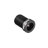 uxcell カメラレンズ FPV CCTV 広角 CCDカメラ用 6mm 5MP F2.0