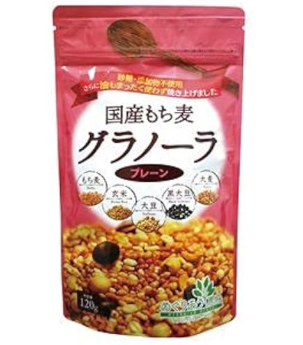 Amazon.co.jp: 100％滋賀県産もち麦使用 もちむぎシリアル 180gx2袋