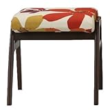 カバーリング スツール　パフューム　K-731　SPA（ダークブラウン色）　カバー (ハイビスカス)