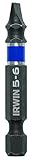 IRWIN Tools 1899802 Impact Performance Series Screwdriver Power Bits, 5-6 Slotted, 2-Inch Length, 2-