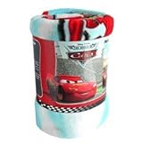 Disney Cars Blanket Micro Raschel Throw 50" X 60" [並行輸入品]