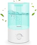 ゴシェール(Gocheer)加湿器 超音波式 加湿機 3.5L大容量 静音 卓上加湿器 次亜塩素酸水対応 LEDライト 省エネ 静音 抗菌