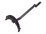 雪止 金具 スワロー工業 和瓦用 先付 半月 ブラック SUS430 100入