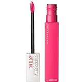 Maybelline New York Super Stay Matte Ink Lipstick, Romantic, 5ml