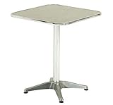 アルミテーブル「JL-11」【FBC】サイズ：幅60.5×奥行60.5×高さ72cm(#9880333-65038)