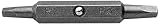 Megapro SD1-2-C S2 Steel Hex Shank Double-Ended Square Robertson Bit, #1 x #2 Point Size, 1/4" Hex S