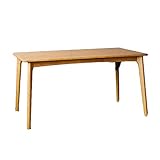 ダイニングテーブル 光ヒーター付き 幅135cm ナチュラル 天然木ラバーウッド材 オールシーズン使える