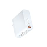 PD 充電器 140W GaN 充電器USB‐C acアダプター 140W急速充電 Type-C急速充電器［新型GaN+ 窒化ガリウム採用/PSE技術基準適合］充電器 3ポート 折畳み式プラグ iphone シリーズMacBook やAndroidシリーズ ノートパソコンなどのUSB-C 機器対応 (白色)