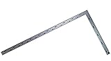 シンワ測定(Shinwa Sokutei) 曲尺 厚手広巾 シルバー50cm/1尺6寸 併用目盛 5段目盛 10414