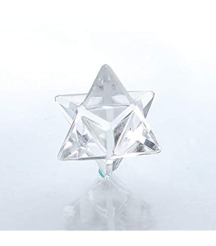 Amazon.co.jp: 天然水晶 ヒマラヤ水晶 マルカバスター六芒星 厳選 上品