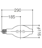 Amazon | 岩崎 5波長域メタルハライドランプ FECマルチハイエースH
