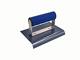 Bon 22-720 6-Inch by 4-Inch Blue Steel Sidewalk Edger 1/2-Inch Radius 5/8-Inch Lip and Comfort Grip 
