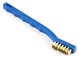 Forney 70489 Wire Brush, Brass with Plastic Handle, 7-1/4-Inch-by-.006-Inch [並行輸入品]