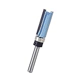 Lovoski 超硬カッター　木工用ドリル　ストレート　フルート　フラッシュ　トリム　ルーター　ウッドビットカッター　トップベアリング　研削　全７サイズ - 1/4 * 1/2 * 30mm