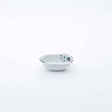 ARITA PORCELAIN LAB 楕円豆鉢 100×65×h30mm 菊唐草 有田焼