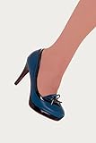 Banned Apparel - Blue Grace Kitten Hill Retro Shoes 7