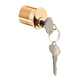 Prime-Line Products E 2562 Segal Mortise Cylinder, 1-1/4-Inch, Solid Brass by Prime-Line Products