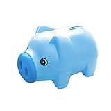 Lastnight誕生日クリエイティブかわいいPiggy形状ギフト保存ポットお金ボックスTin Coin Bank 19cm x 10cm x 11cm(Approx.) グリーン R14WCZ25R