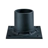 Acclaim C347BK Lamp Posts Accessories Collection Pier Mount Adapter Accessory, Matte Black [並行輸入品]