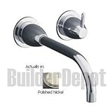 Kohler single-handle wall-mount洗面所蛇口トリムk-t197-sn