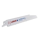 LENOX 20582-956R 9" 6TPI Wood & Metal Cutting Reciprocating Saw Blade - 5 Pack [並行輸入品]