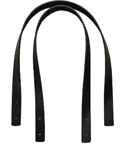 Amazon | 本革のカシメタイプの持ち手です！ 本革 持ち手 60cm × 幅 