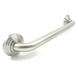 WingIts WPGB5SN18TRI Platinum Tri Step, 18-Inch Length x 1.25-Inch Diameter Grab Bar, Satin Stainles