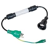 日動工業:日動 防雨型センサーコード 100V アース付 0.5m SSW-0.5E 型式:SSW-0.5E