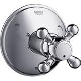 Grohe Closeout 19226 ar0 Geneva 5ポート切替弁トリムでサテンニッケル/
