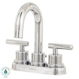 Pegasus Dorset 4 in. 2-Handle High-Arc Bathroom Faucet in Chrome by Pegasus [並行輸入品]