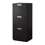 IKEA(イケア) GALANT ブラックブラウン 70206408 ファイルキャビネット、ブラックブラウン