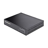 スターテック StarTech.com 2.5G対応アンマネージドスイッチ/5ポートLAN切替器/2.5GBASE-T スイッチングハブ/イーサネットスイッチ/デスク & 壁面設置/10、100、1000Mbpsデバイスと下位互換/オールメタル筐体/Auto-MDIX/9Kジャンボフレーム DS52000