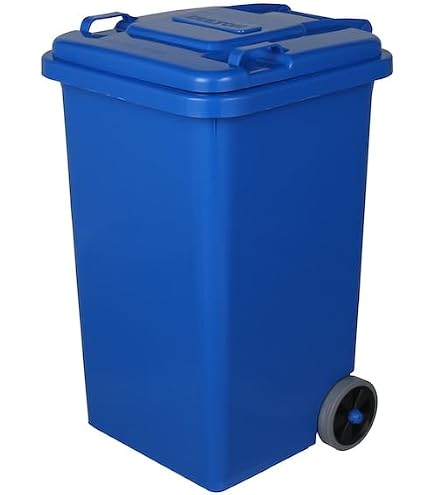 S*i様 ダルトン トラッシュカン ダブル デッカー ゴミ箱 ブルー　DULTO Amazon.co.jp: ダルトン(Dulton) ゴミ箱 ブルー 18L プラスチック フタ