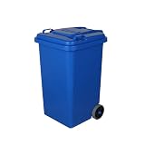 TGK PLASTIC TRASH CAN 65L BLUE プラスチック トラッシュカン 65リットル 100-198BL