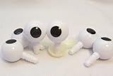 Sassy Bears 25mm Double Ball Safety Eyes for Bear, Doll, Puppet, Plush Animal and Craft - 5 Pairs by