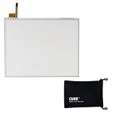 CURE 3DS LL タッチパネル スクリーン 修理 交換 互換 部品 CUREスエードミニポーチ 付き