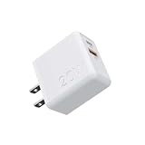 GOODGOODS 急速充電器 type-c 20W acアダプター usb＆type-c充電口 5v 3a対応 iphone充電器 海外利用可 コンセント iphone17/16/15/14/13/iPad/AirPods/GalaxyS25-S10/Google Pixel/Android スマートフォン などに対応 YS-U20C