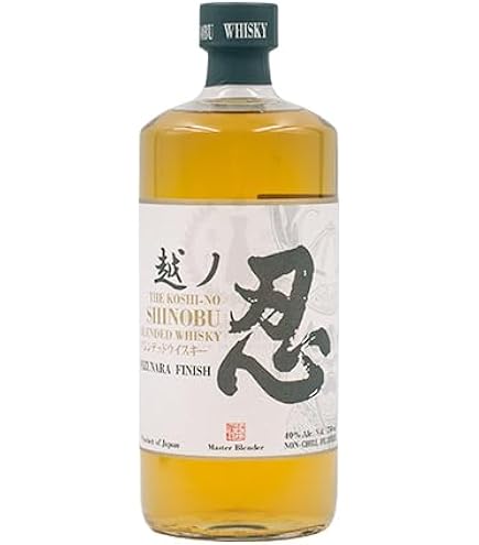 Amazon.co.jp: 越ノ忍 ブレンデッドウイスキー 箱付き 43度 700ml