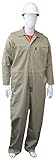 Chicago Protective Apparel 605-FRC-K-2XL FR Cotton Coverall XX-Large Khaki [並行輸入品]