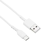 バッファロー BUFFALO TypeCケーブル A-C 1.0m ホワイト BSMPCAC110WH
