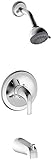 Premier 3558072 Creswell single-handleタブ&シャワー蛇口、クロム
