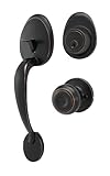 Honeywell 8101407 Classic Door Knob Handleset, Oil Rubbed Bronze by Honeywell