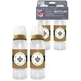 New Orleans Saints Baby Bottles - by Hall of Fame Memorabilia