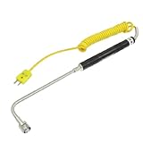 uxcell 熱電対　プローブピン 熱電対センサー　-50-500　摂氏度　K　タイプ　カーブ式　　センサー