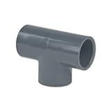 LASCO継手801012 281277 PVC SCH 80スリップT、1 – 1 / 4 "