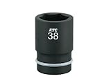 KTC ( 京都機械工具 ) インパクトレンチ用ホイールナットソケット 【25.4sq】 薄肉 ABP8-38TP