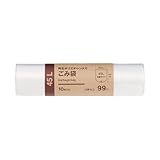 無印良品 再生ポリエチレン入りごみ袋 45L用 83923839 10枚